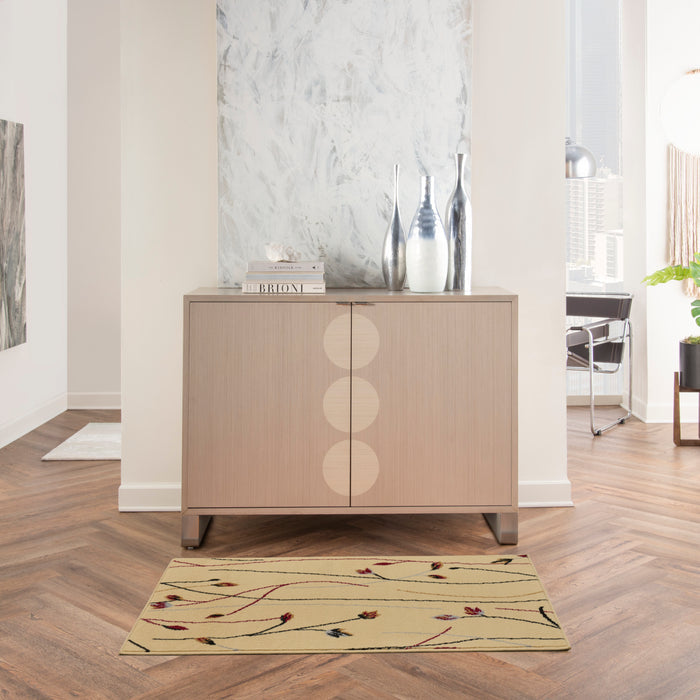 Nourison Home - Grafix Cream Area Rug GRF15
