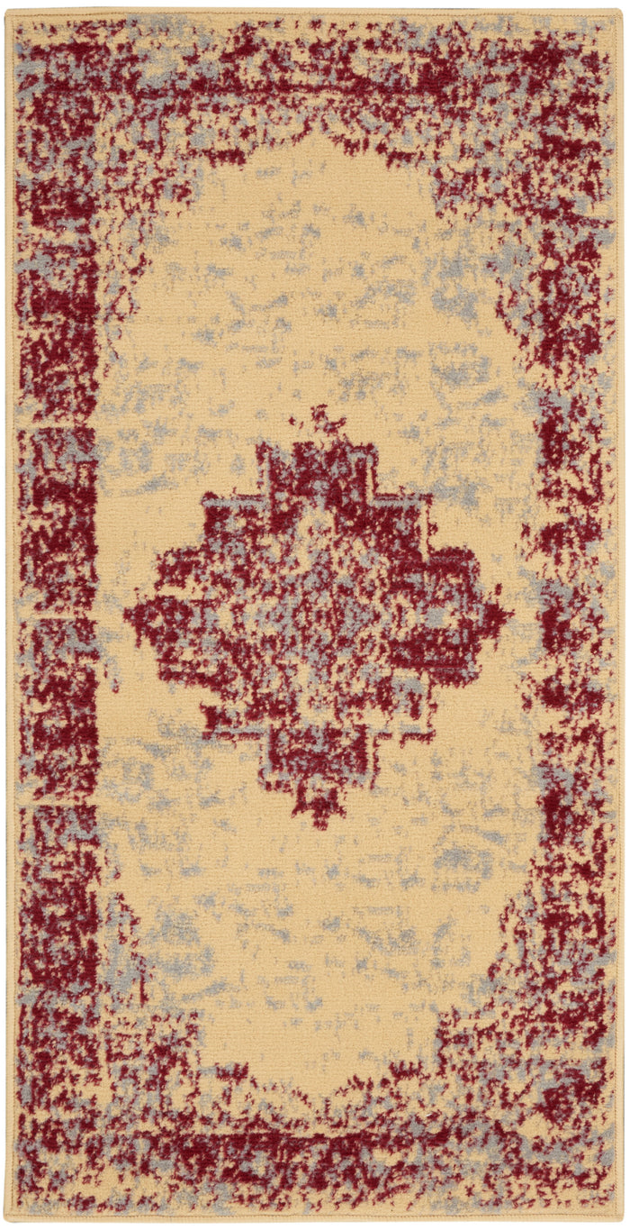 The Rug Corner Nourison Home Grafix GRF14 CRMRD Area Rugs