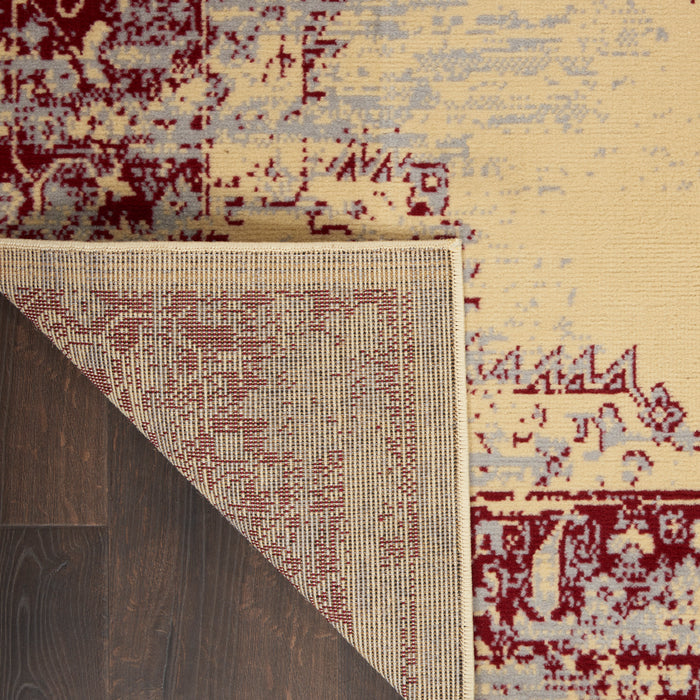 The Rug Corner Nourison Home Grafix GRF14 CRMRD Area Rugs