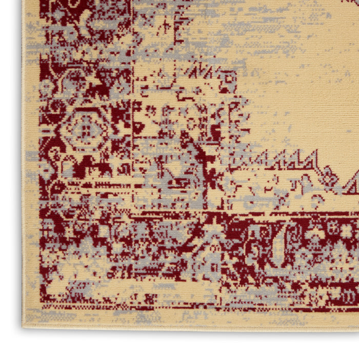 The Rug Corner Nourison Home Grafix GRF14 CRMRD Area Rugs