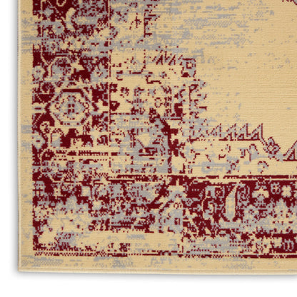 The Rug Corner Nourison Home Grafix GRF14 CRMRD Area Rugs