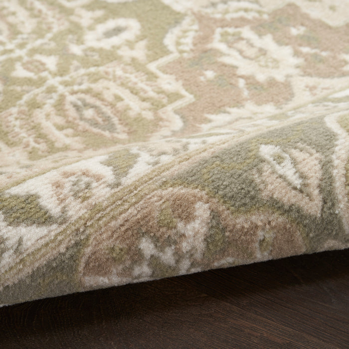 The Rug Corner Nourison Home Nourison Home - Grafix Green Area Rug GRF31