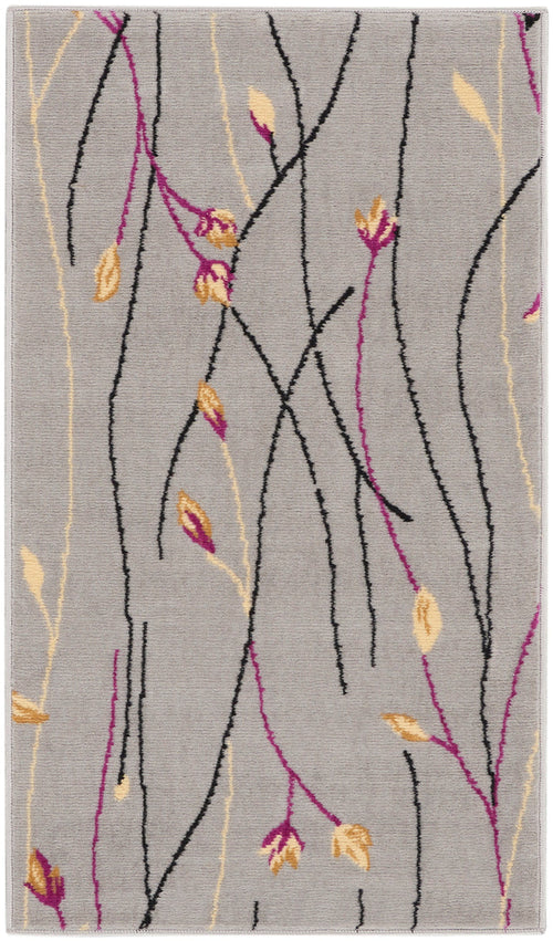 Nourison Home - Grafix Grey Area Rug GRF15