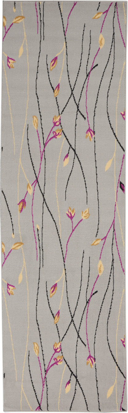 Nourison Home - Grafix Grey Area Rug GRF15