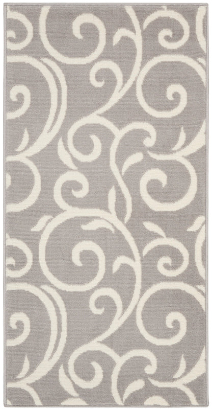 The Rug Corner Nourison Home Grafix GRF19 GREY Area Rugs
