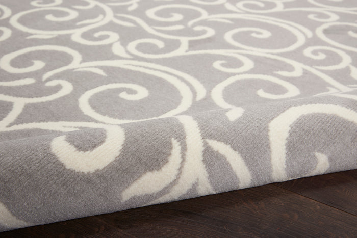 The Rug Corner Nourison Home Grafix GRF19 GREY Area Rugs