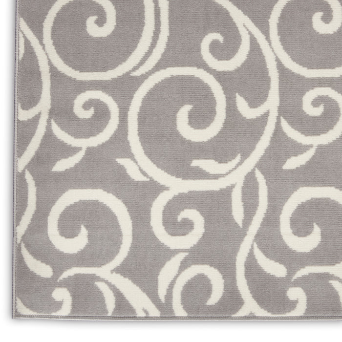 The Rug Corner Nourison Home Grafix GRF19 GREY Area Rugs