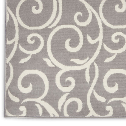 The Rug Corner Nourison Home Grafix GRF19 GREY Area Rugs