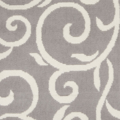 The Rug Corner Nourison Home Grafix GRF19 GREY Area Rugs