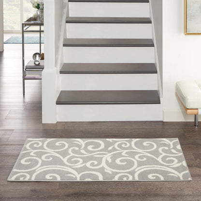 The Rug Corner Nourison Home Grafix GRF19 GREY Area Rugs