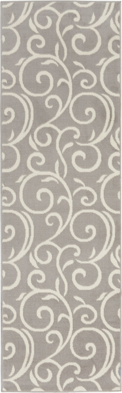 The Rug Corner Nourison Home Grafix GRF19 GREY Area Rugs