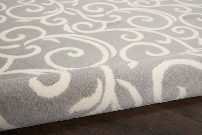 The Rug Corner Nourison Home Grafix GRF19 GREY Area Rugs