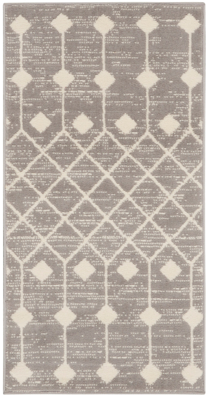 The Rug Corner Nourison Home Nourison Home - Grafix Grey Area Rug GRF37