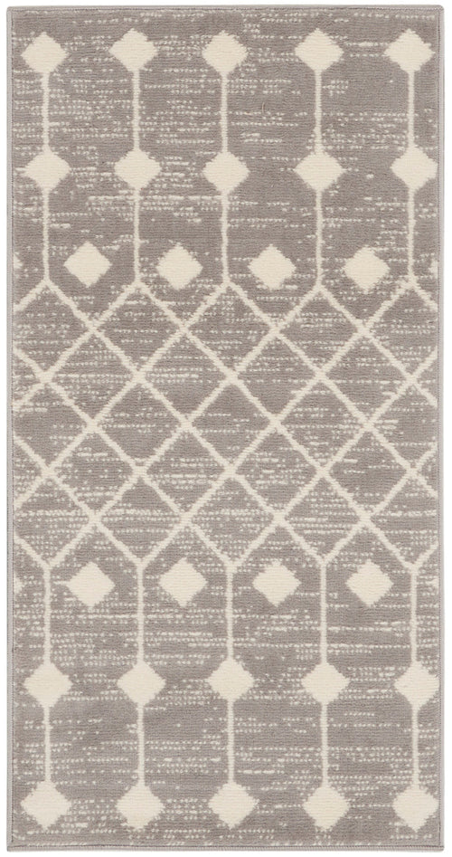 The Rug Corner Nourison Home Nourison Home - Grafix Grey Area Rug GRF37