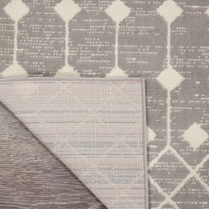 The Rug Corner Nourison Home Nourison Home - Grafix Grey Area Rug GRF37