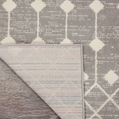 The Rug Corner Nourison Home Nourison Home - Grafix Grey Area Rug GRF37