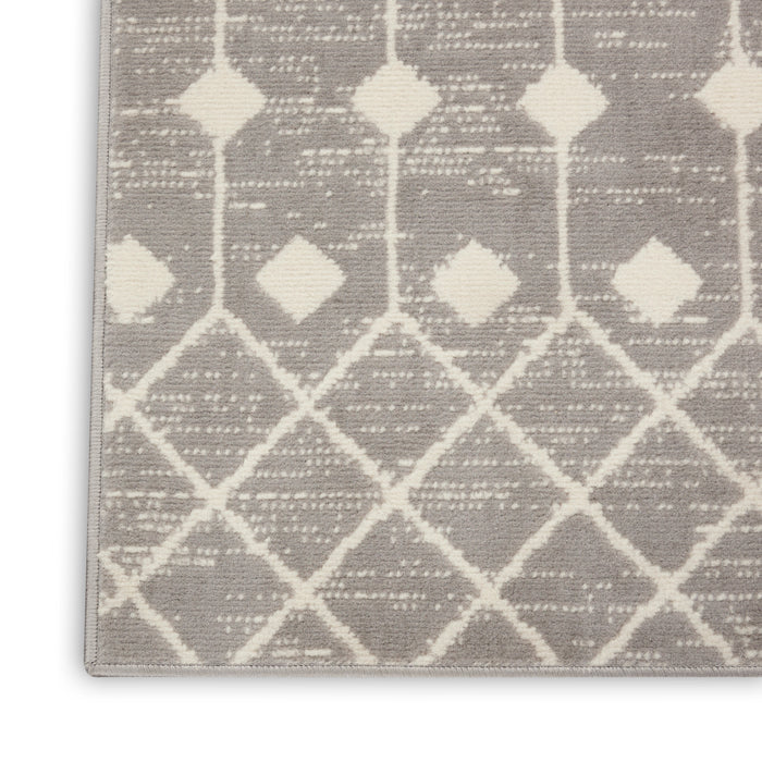 The Rug Corner Nourison Home Nourison Home - Grafix Grey Area Rug GRF37
