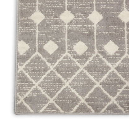 The Rug Corner Nourison Home Nourison Home - Grafix Grey Area Rug GRF37
