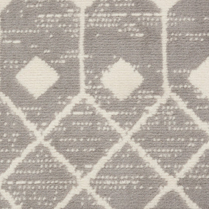 The Rug Corner Nourison Home Nourison Home - Grafix Grey Area Rug GRF37