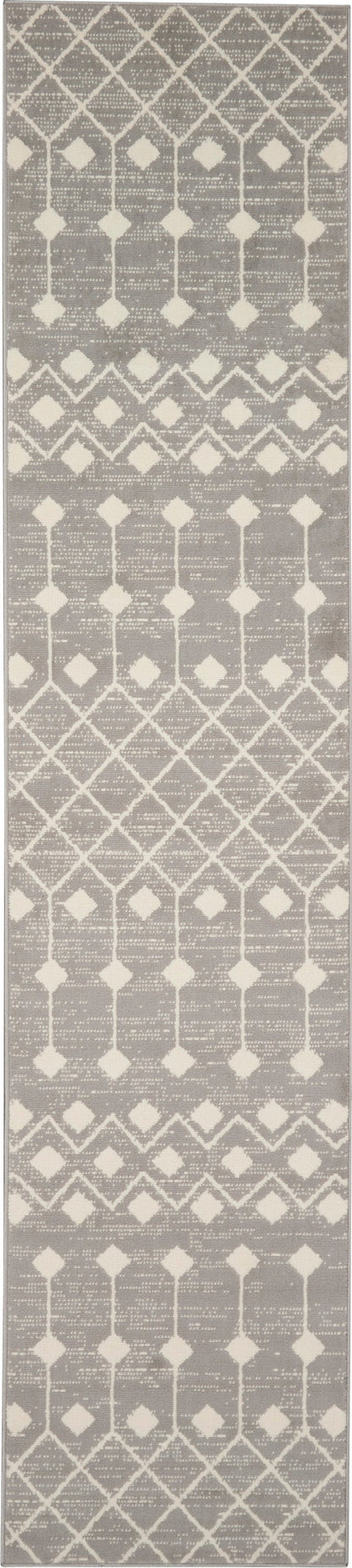 The Rug Corner Nourison Home Nourison Home - Grafix Grey Area Rug GRF37