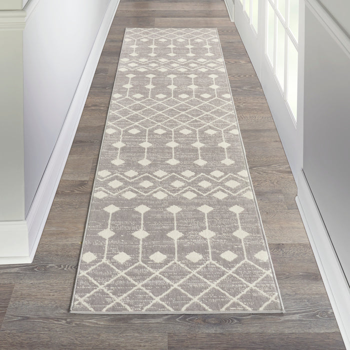 The Rug Corner Nourison Home Nourison Home - Grafix Grey Area Rug GRF37