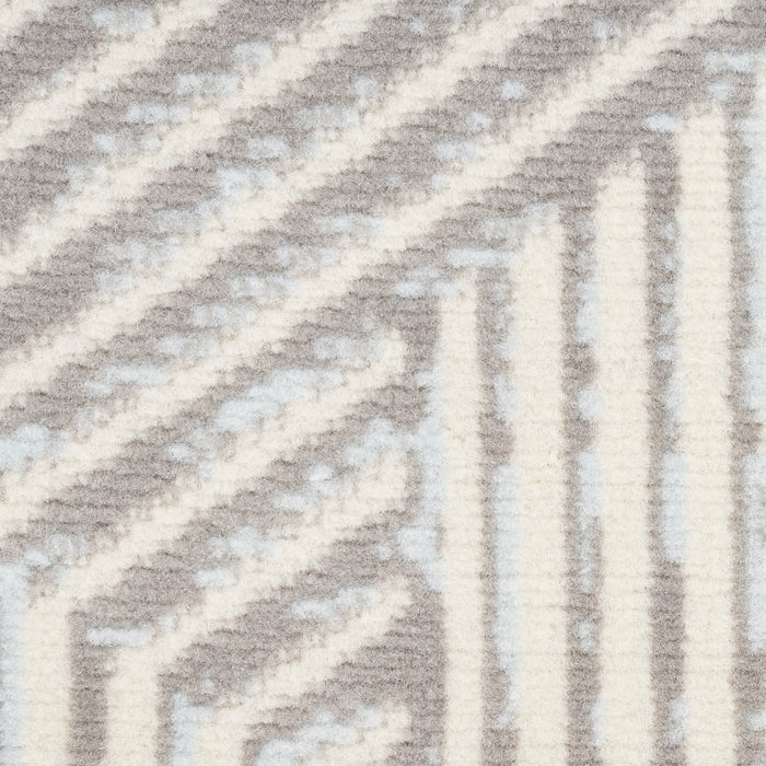 The Rug Corner Nourison Home Grafix GRF39 GREY Area Rugs