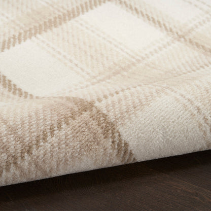 The Rug Corner Nourison Home Nourison Home - Grafix Ivory/Beige Area Rug GRF03