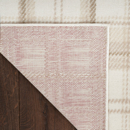The Rug Corner Nourison Home Nourison Home - Grafix Ivory/Beige Area Rug GRF03