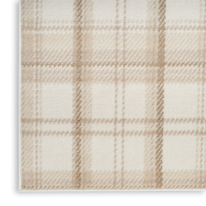 The Rug Corner Nourison Home Nourison Home - Grafix Ivory/Beige Area Rug GRF03