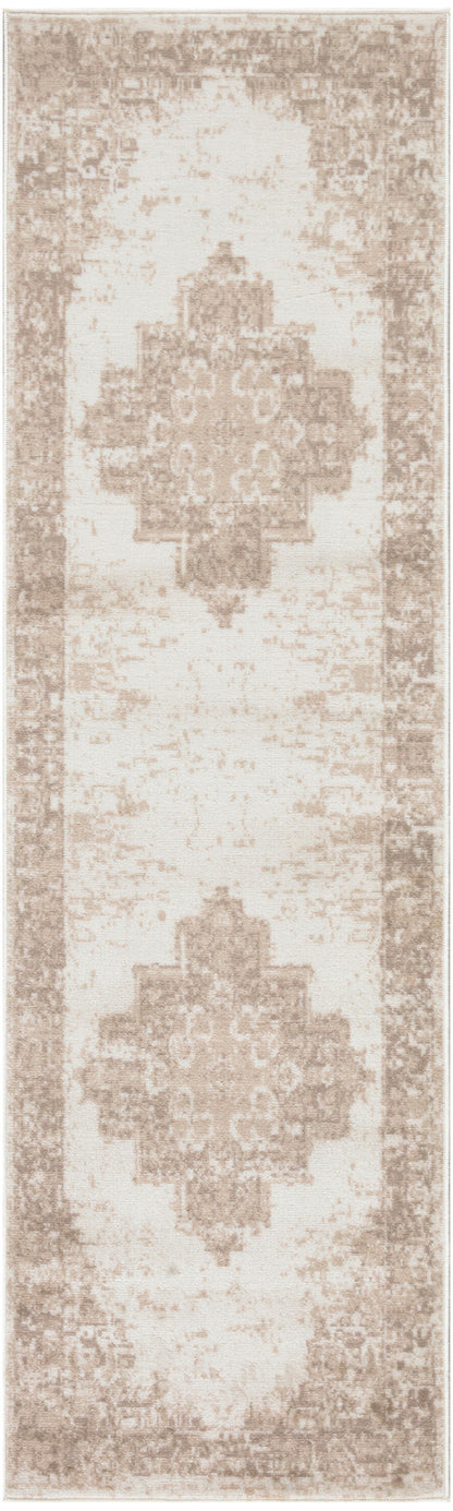The Rug Corner Nourison Home Nourison Home - Grafix Ivory/Beige Area Rug GRF14
