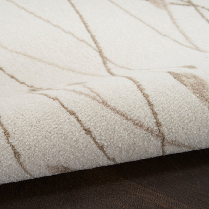 The Rug Corner Nourison Home Nourison Home - Grafix Ivory/Beige Area Rug GRF15
