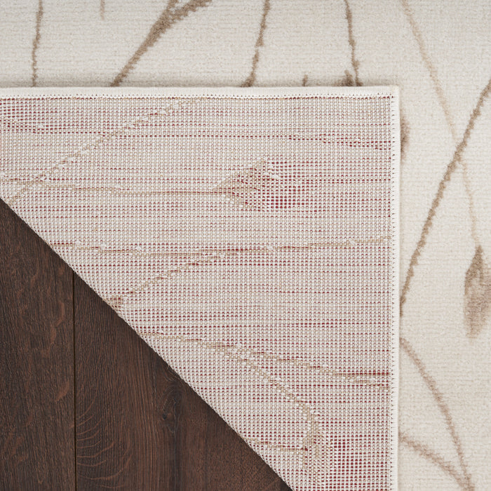 The Rug Corner Nourison Home Nourison Home - Grafix Ivory/Beige Area Rug GRF15