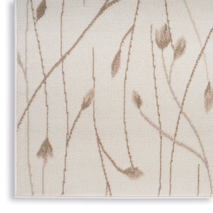 The Rug Corner Nourison Home Nourison Home - Grafix Ivory/Beige Area Rug GRF15