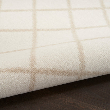 The Rug Corner Nourison Home Nourison Home - Grafix Ivory/Beige Area Rug GRF37