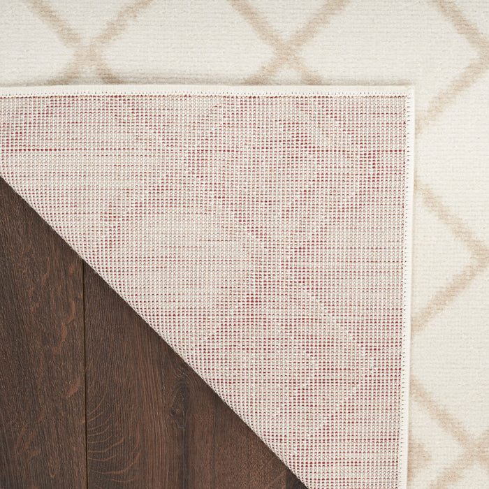 The Rug Corner Nourison Home Nourison Home - Grafix Ivory/Beige Area Rug GRF37