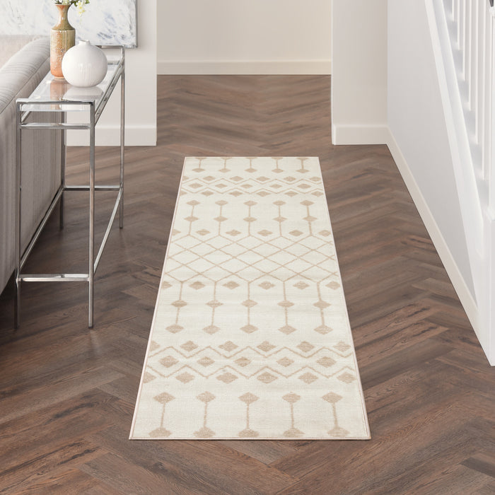 The Rug Corner Nourison Home Nourison Home - Grafix Ivory/Beige Area Rug GRF37