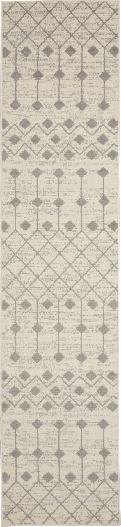 The Rug Corner Nourison Home Nourison Home - Grafix Ivory/Green Area Rug GRF37