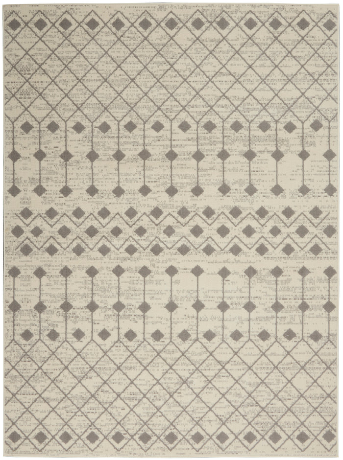 The Rug Corner Nourison Home Nourison Home - Grafix Ivory/Green Area Rug GRF37