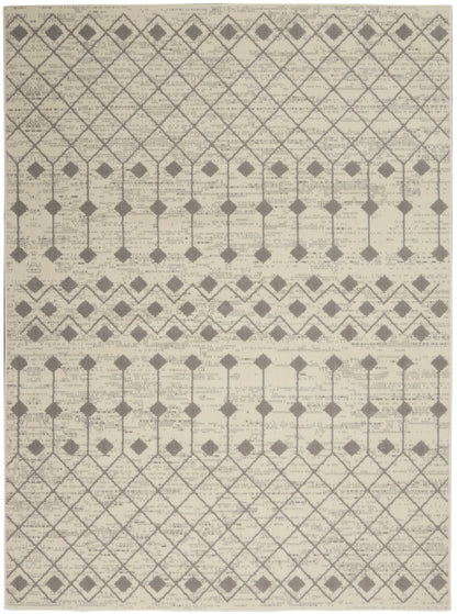 The Rug Corner Nourison Home Nourison Home - Grafix Ivory/Green Area Rug GRF37