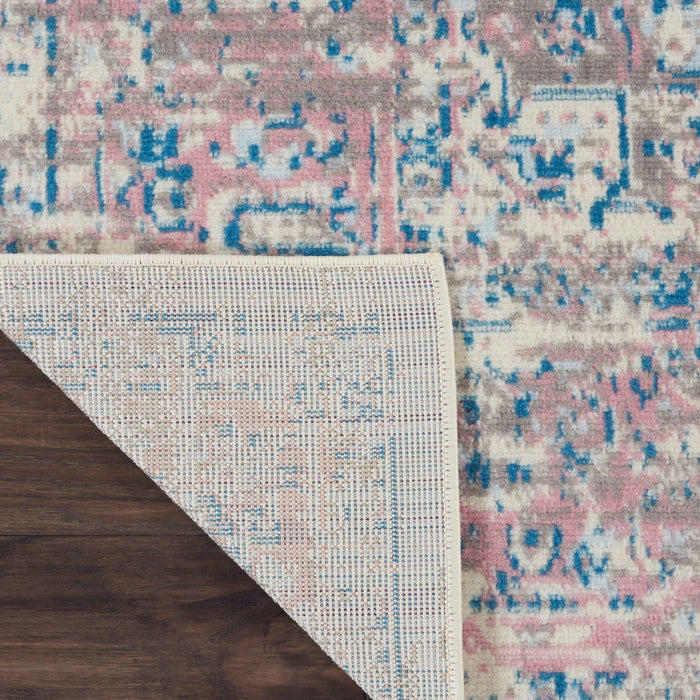 The Rug Corner Nourison Home Nourison Home - Grafix Ivory/Pink Area Rug GRF14