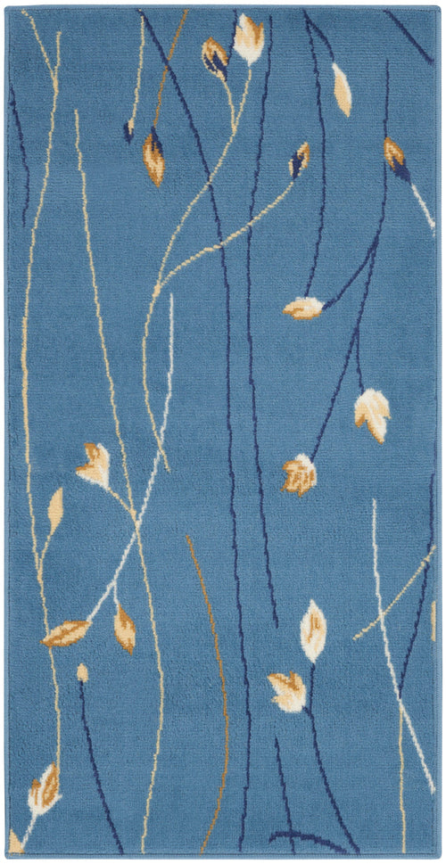 The Rug Corner Nourison Home Grafix GRF15 LTBLU Area Rugs