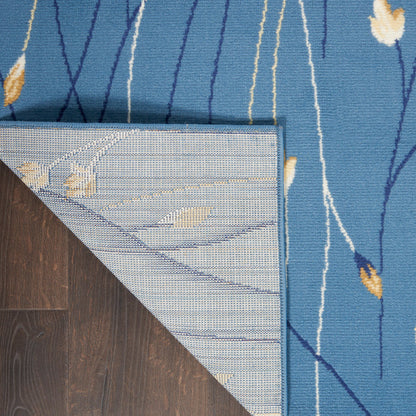 The Rug Corner Nourison Home Grafix GRF15 LTBLU Area Rugs