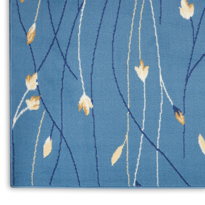 The Rug Corner Nourison Home Grafix GRF15 LTBLU Area Rugs