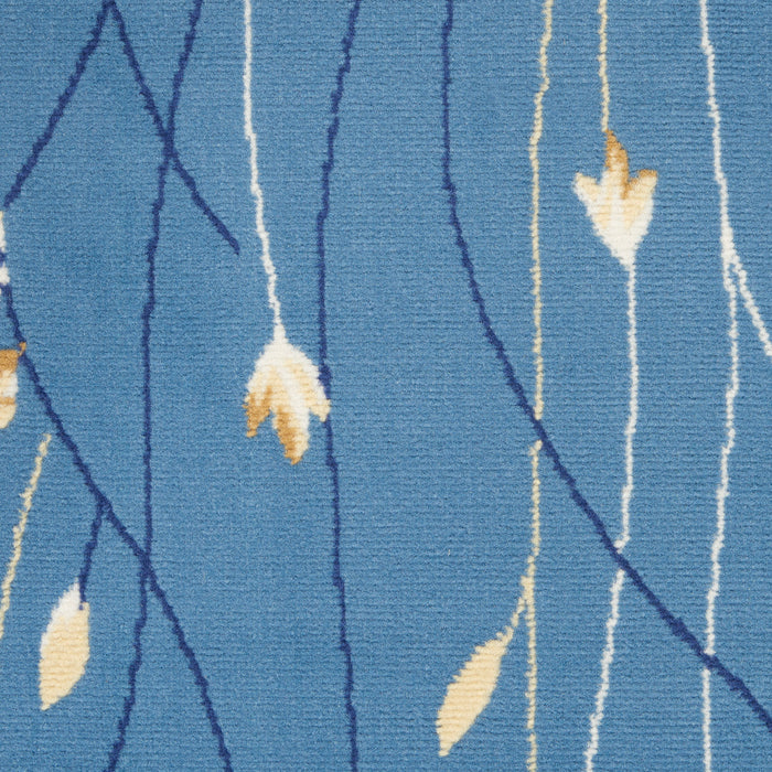 The Rug Corner Nourison Home Grafix GRF15 LTBLU Area Rugs