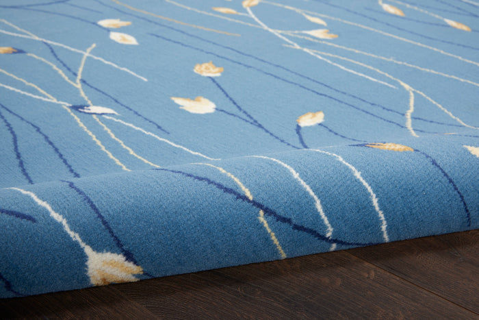 The Rug Corner Nourison Home Grafix GRF15 LTBLU Area Rugs