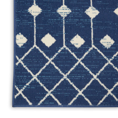 The Rug Corner Nourison Home Grafix GRF37 NAVY Area Rugs