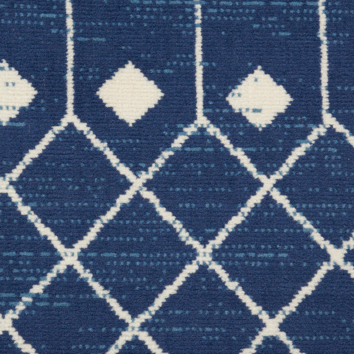 The Rug Corner Nourison Home Grafix GRF37 NAVY Area Rugs