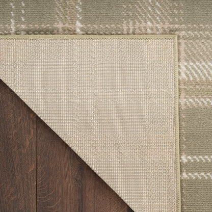 The Rug Corner Nourison Home Grafix GRF03 OLIVE Area Rugs