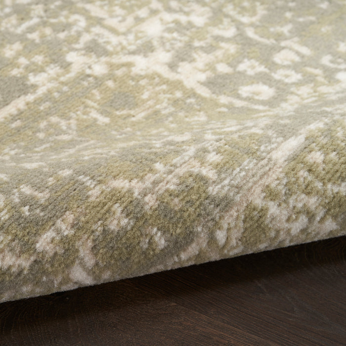 The Rug Corner Nourison Home Grafix GRF14 OLIVE Area Rugs