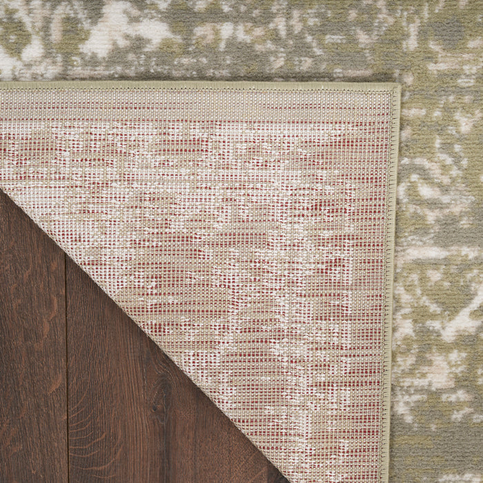 The Rug Corner Nourison Home Grafix GRF14 OLIVE Area Rugs